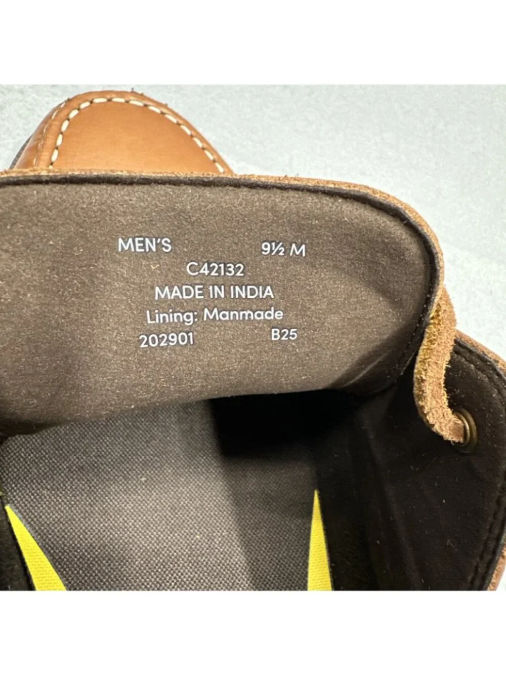 Cole Haan Grand+ Bowside Men 9.5 Boat Shoes Cognac Brown Leather Loafers C42132